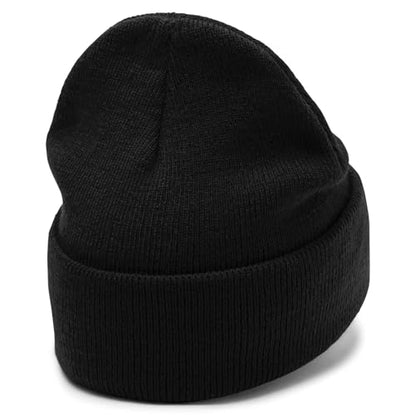 Christian Jesus Fish Beanie Hat for Men Women, Cuffed Beanie Jesus Hats, Religious Gifts for Christmas, New Years - color: Black, style: Jesus Fish