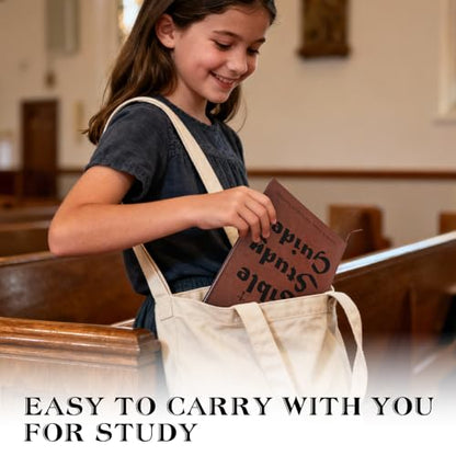 66-Page Bible Study Guide Notebook Women-Daily Scripture Quotes, Religious Faith-Based Notebook (A4)