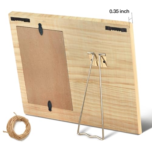 Yuzi-n Godfather Gifts for Men Wood Picture Frame for 4x6 Inches Photo - style: Godfather