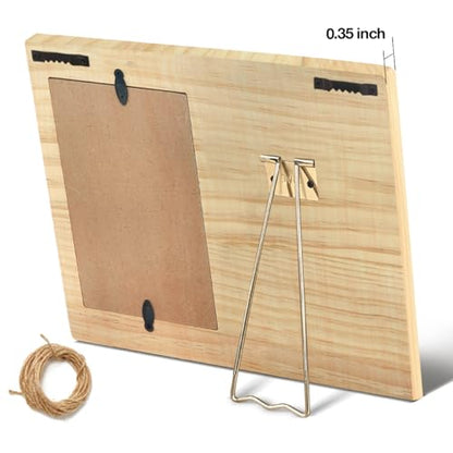 Yuzi-n Godfather Gifts for Men Wood Picture Frame for 4x6 Inches Photo - style: Godfather