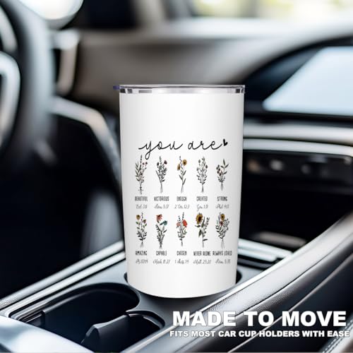 Christian Gifts for Women Faith Stainless Steel Tumbler 20oz - color: Multi 1378