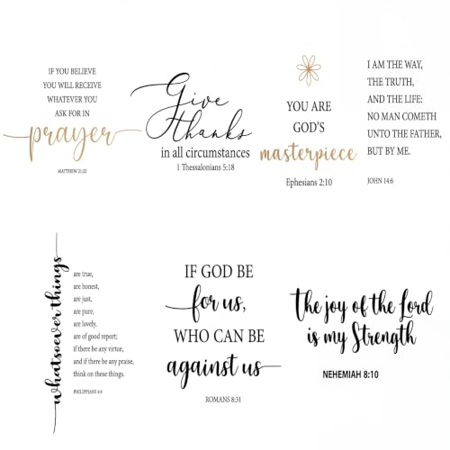 BBTO Bible Verse Stickers Peel & Stick, God Love Us - style: God Love Us