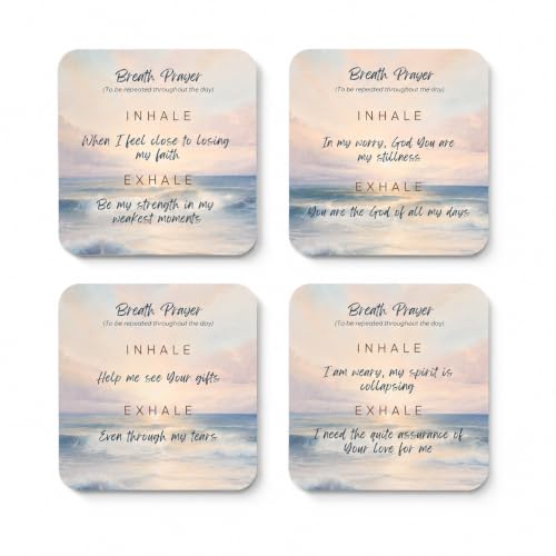 Grief Gifts for Women - Scripture Breath Prayer Cards for Loss & Comfort