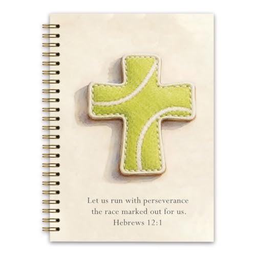 NaZaUK Christian Tennis Notebook, Prayer Bible School Supplies Notebooks, Basketball Coach Gifts for Men & Women & Players5.5x8.3 Inches - color: Tennis