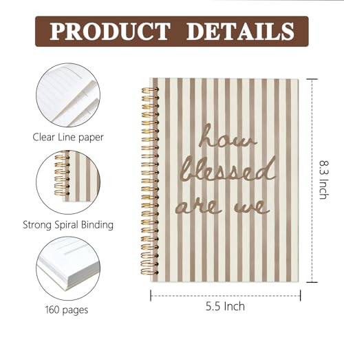 Christian Notebook Journal,Bible Verse Prayer Journal for Women - color: Blessed
