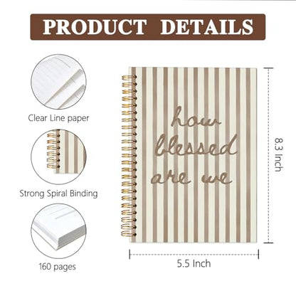 Christian Notebook Journal,Bible Verse Prayer Journal for Women - color: Blessed