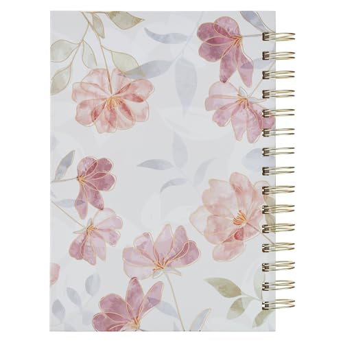 Christian Art Gifts Spiral Journal: Walk By Faith - 2 Corinthians 5:7