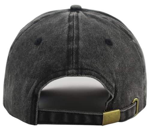Christian Jesus Hat for Men Women, Adjustable Cotton Embroidered The Way The Truth The Life Baseball Cap - color: Black