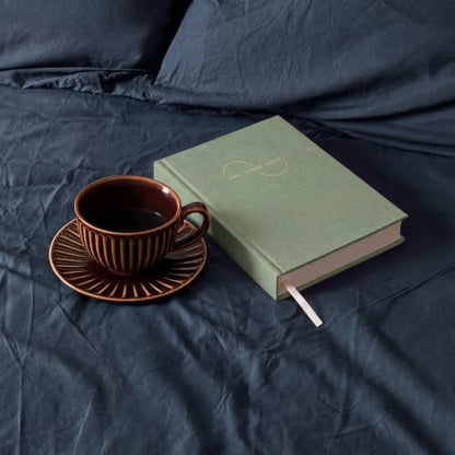 THE INNER VOICE Guided Journal for Women & Men, 365 Prompts for Self Care - color: Sage Green