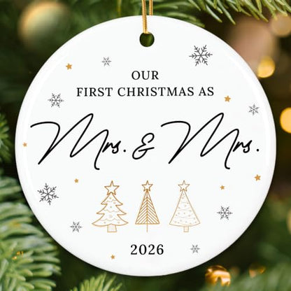 ZAGKOO Lesbian Wedding Gifts 2026 - Mrs and Mrs Gifts, Couple Gift - color: Mrs&mrs