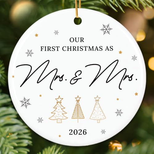 ZAGKOO Lesbian Wedding Gifts 2026 - Mrs and Mrs Gifts, Couple Gift - color: Mrs&mrs