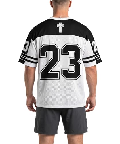Soccer Jersey for Men and Women, Breathable Football Shirt, Lightweight Athletic Teamwear for Sports Fans and Game Day - color: Jesus-black, size: Medium