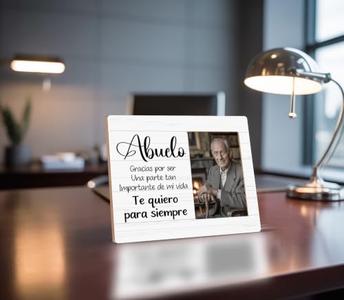 Spanish Abuelo Picture Frame for Grandpa - color: abuelo
