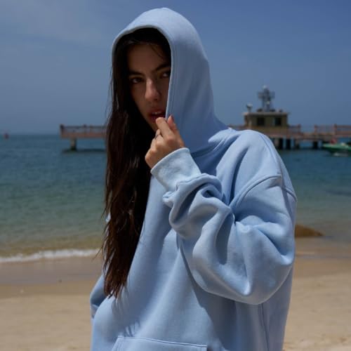 Women Men Hoodies Oversized Fleece Sweatshirt Fashion Clothing Fall Christian Sweaters Ties - color: Navy Blue, size: Medium