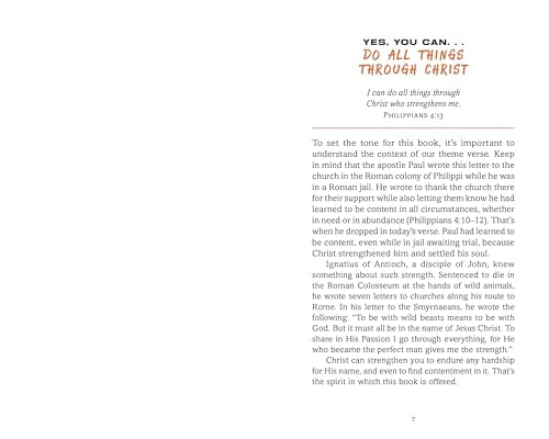 Yes, You Can Devotions for Men: Overcoming Life's Challenges in the Power of Philippians 4:13