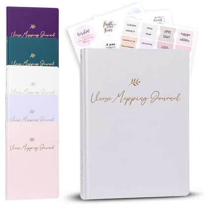 Graceful By Design Linen Bible Verse Mapping Journal - color: Grey