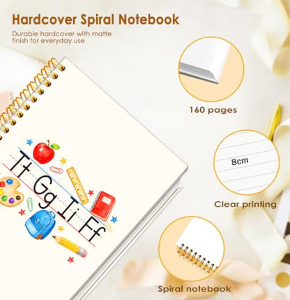 Appreciation Gifts Spiral Notebook, Farewell Gifts for Coworkers, - color: 03-teacher