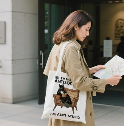 Book Canvas Bag, Read Tote Bag, Inspirational Canvas Bag. - color: White Read Inspirational-08