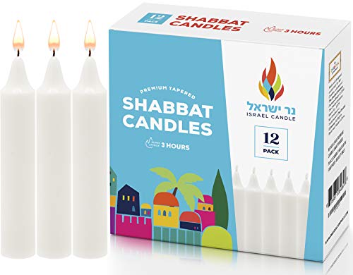 Shabbat Candles Shabbos 3 Hr. - 12 Ct. - size: 12-Count