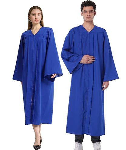 Unisex Matte Choir Robe for Church baptism robes for water baptism,Graduation Gown Judge Pastor Robes