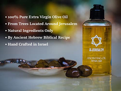Frankincense and Myrrh Anointing Oil from Spring Nahal, Holy Spiritual Oils, 3.4 Fl Oz - size: 3.4 Fl Oz (Pack of 1)