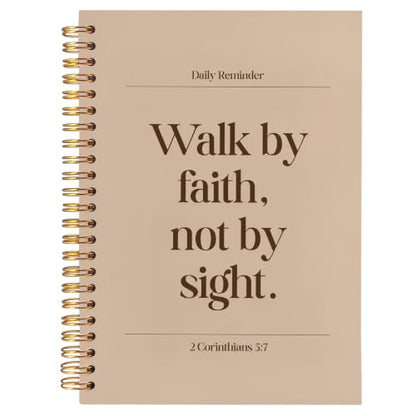 Christian Bible Verse Notebook for Women Men 5.5x8.3 - color: Bible