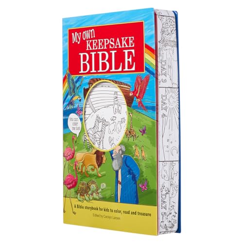 My Own Keepsake Bible: A Kids Bible Storybook to Color