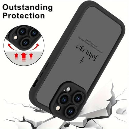 John 13:7 Bible Verse Jesus Christian Cross Phone Case for iPhone 17e/iPhone 16e Case Shockproof Soft Protective for Women Men Cover Funda for iPhone 17e/iPhone 16e 6.1 Inch - color: Bible Verse