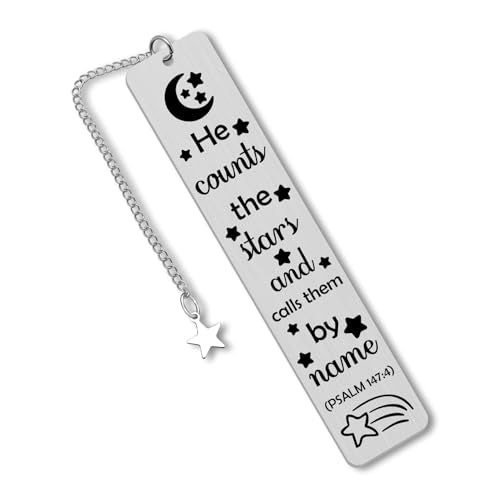 Bible Bookmarks Inspirational Christian Gift for Kids Reading Accessory for Books Astronomy Lover Gifts for Women Men Bookmarks with Inspirational Quote Baptism Confirmation Gifts for Girls - color: Inspirational Religious Bookmark-style 7