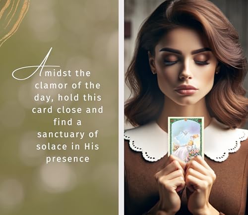 Guardian Angel Prayer Card - Laminated Guardian Angel Card, Baptism Prayer Card, The Lord's Prayer - Made in Italy Guardian Angel Prayer Card Set for Parents and Grandparents - Total 3 Items