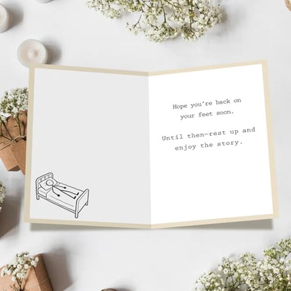 FANCYLUCKY Funny Get Well Soon Card for Women Men, Surgery Recovery Card - style: FY-378