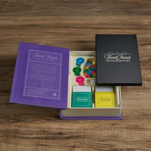 WS Game Company Trivial Pursuit Vintage Bookshelf Edition Trivia Board Game