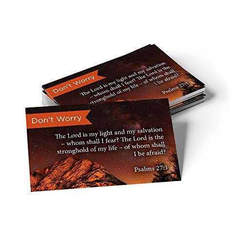 Logos Trading Post Psalm 27:1 Pass It On Scripture Cards, Pack of 25 - color: Psalms 27:1