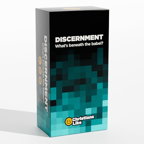 Discernment - What’s Beneath The Babel? - Christian Gift - Guess Bible and Christian Phrases - Fun Game for Families, Friends, Youth Groups, and Bible Studies - Perfect for Game Night