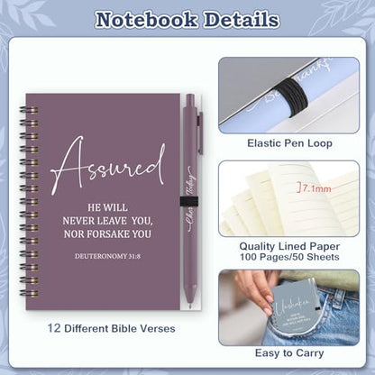 36 Pcs Christian Bulk Gifts for Women: Boho Prayer Journal Religious Gifts - color: Boho Color