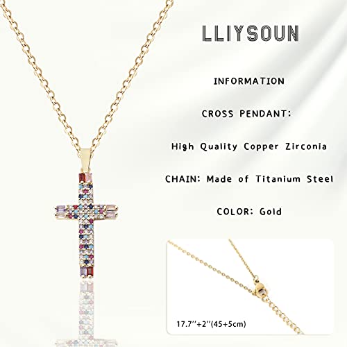 Cross Pendant Necklace for Women Jewelry Gold Cross Necklaces for Women Cross Necklace Minimalist Trendy Jewelry Valentines Day - style: CN6