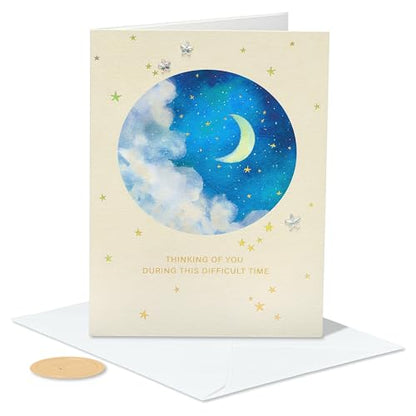 Papyrus Sympathy Counter Card for Someone Special (May You Find Peace in the Days Ahead) - color: FSC Night Sky
