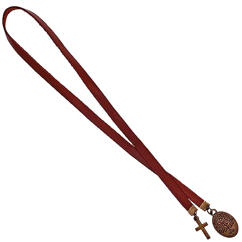 BLBMH Leather Bible Ribbon Bookmark, Tree of Life Cross Book Mark -LB1 - color: Alb1