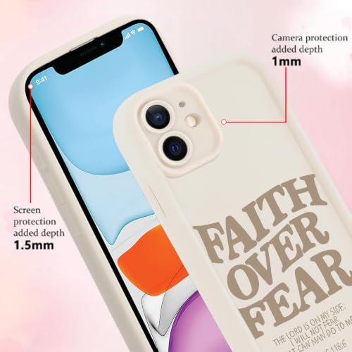 for iPhone 12 6.1'' 2 Pack Cute Christian Jesus Phone Case - color: Pink & Brown Jesus Faith Slogan, size: iPhone 12