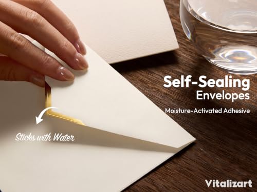 Vitalizart Debossed Thank You Cards with Envelopes 16 Pack 4.3" x 5.5" - color: White Card White Envelope, size: 16 pcs