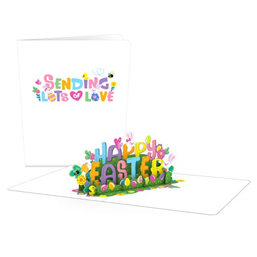 Lovepop Happy Easter Pop-Up Card with Envelope - color: Happy Easter