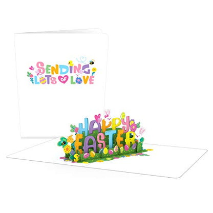 Lovepop Happy Easter Pop-Up Card with Envelope - color: Happy Easter