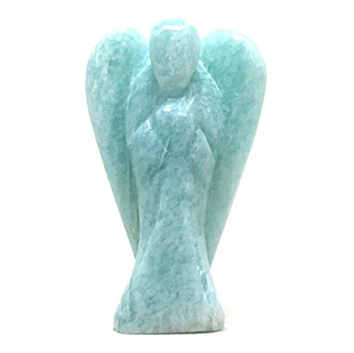 Nelson Creations 2 Inch Amazonite Guardian Angel Figurine - color: Amazonite