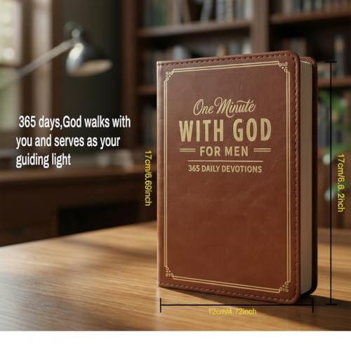 One Minute with God for Men 365 Days Daily Devotional Prayer Journal