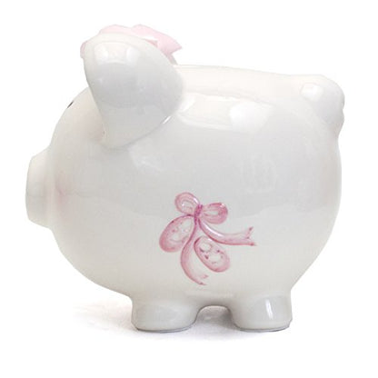 Child to Cherish Ceramic Piggy Bank for Girls, Sparkle Ballet - color: Sparkle Ballet