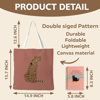 Preppy Coquette Pink Tote Bag, Trendy Shoulder Canvas Tote Bags, Durable Reusable Grocery Bag for Shopping and Travel - color: Brown
