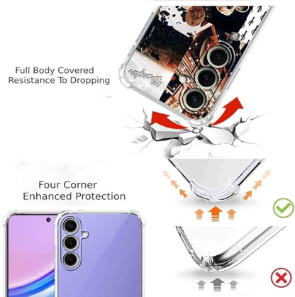 Western Cowboy Aesthetic Collage Case for Samsung Galaxy S26 Plus,Spirit of The West,Trendy Cool Soft TPU Bumper Cover for Samsung Galaxy S26 Plus - color: Cowboy