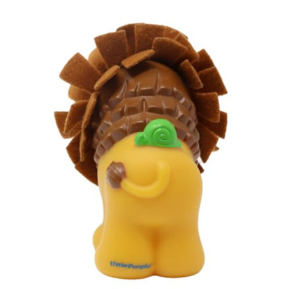Fisher-Price Replacement Part for Collectible Little People Noah's Ark or Zoo Playset K0475 - Replacement Male Lion Figure with Touch and Feel Mane