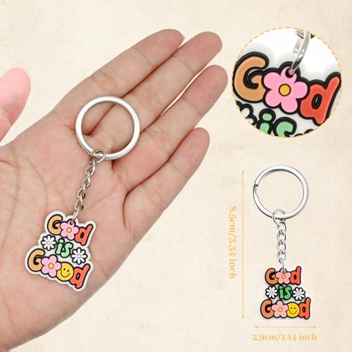 Cute Keychain Bulk,Cute Key Chain for Car Keys Purse Bag Rewards - color: Jesus-60