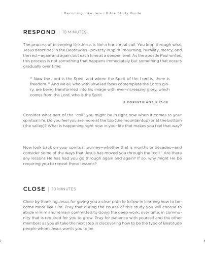 Becoming Like Jesus Bible Study Guide plus Streaming Video: A Bible Study on the Beatitudes
